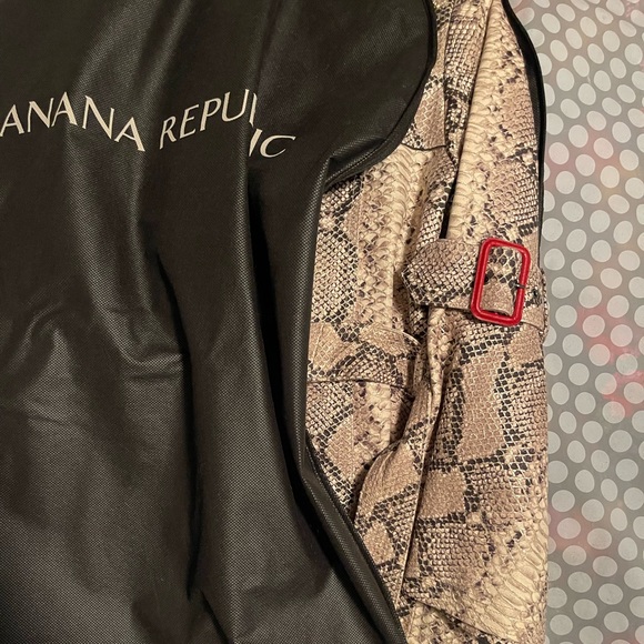 Banana republic X Olivia Palermo leather coat - Picture 3 of 12